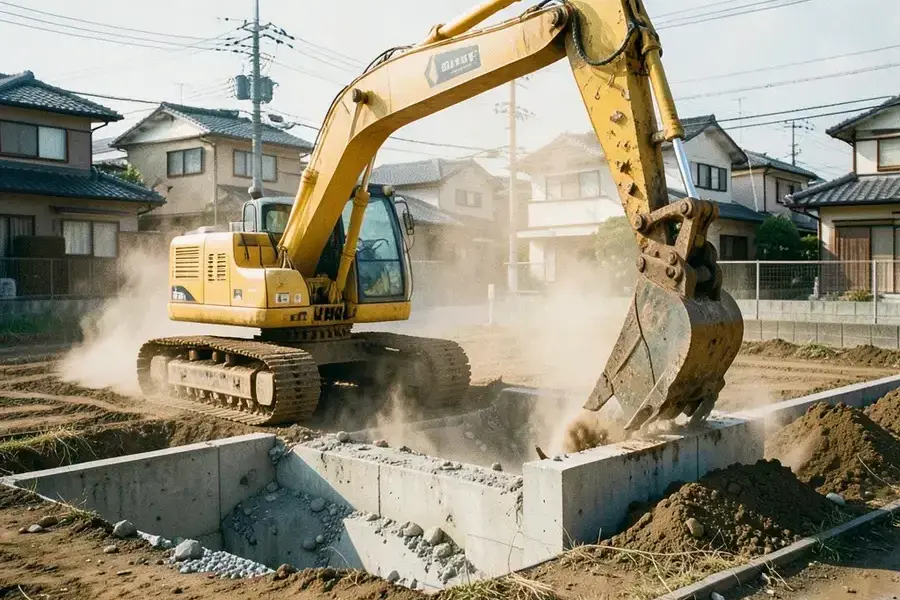 既存構造物の解体