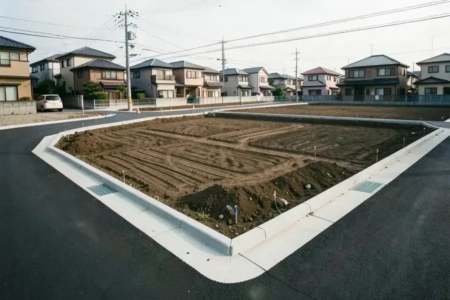 完成した造成地